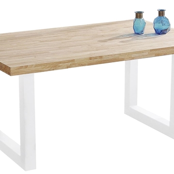 MESA COMEDOR 160 CMS NORDISH-BLANCO - Imagen 1